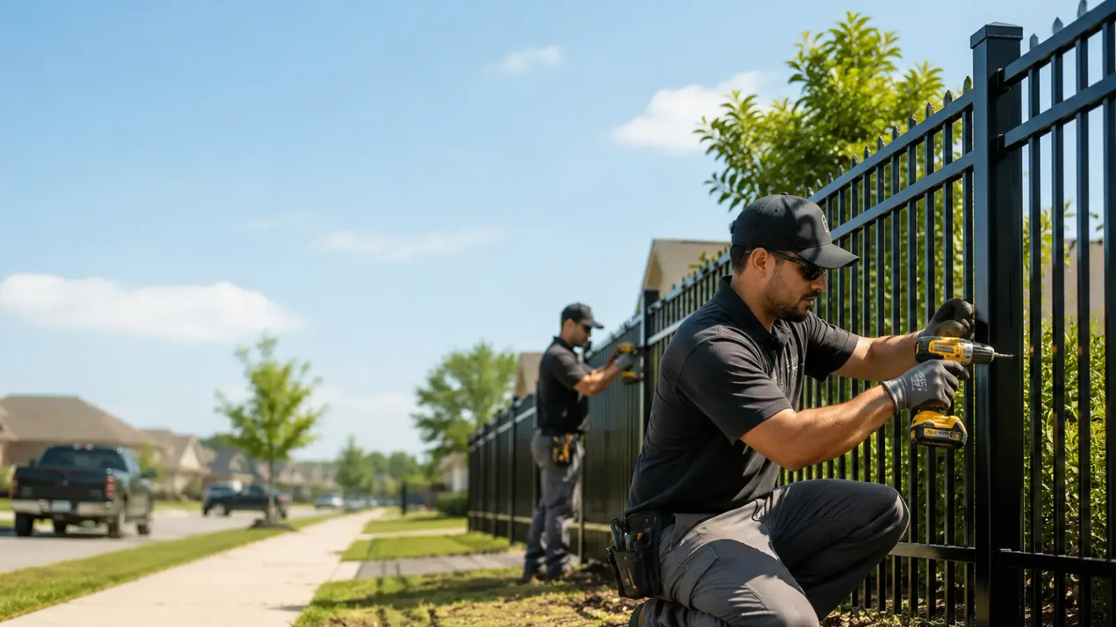Metal Fence Installation in Makinen, MN